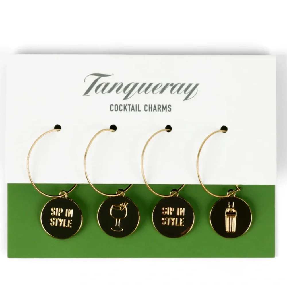🍸NWT! Tanqueray Cocktail Charm Set